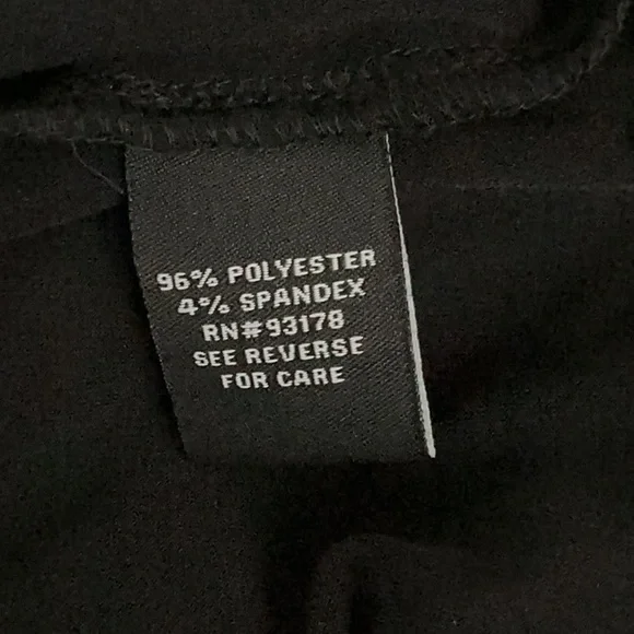 black women's top with bell sleeves and a tie-front hem - Picture 4 of 6